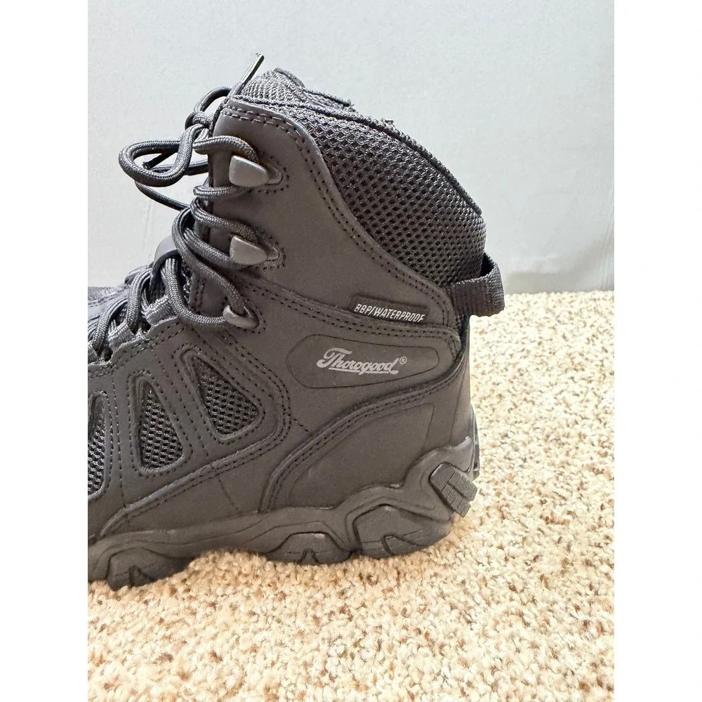Thorogood Gen-flex2‎ Tactical Boots Men's Black Composite Toe Side Zip 6M